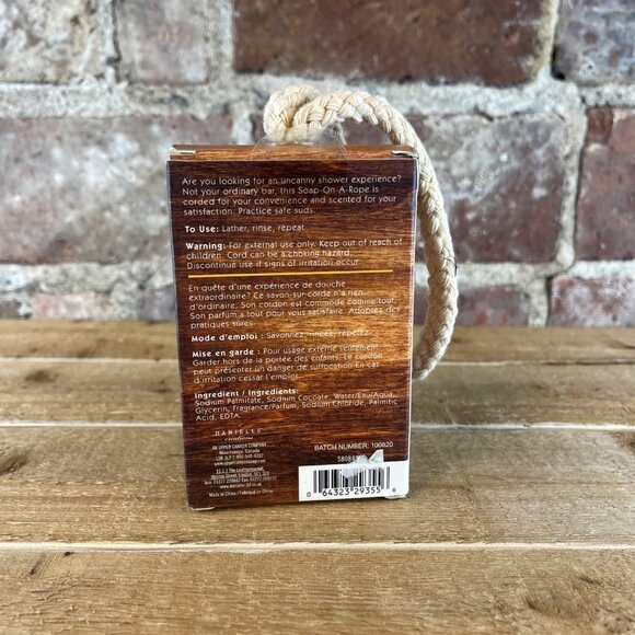 Brompton & Langley Cedar Citrus Soap on a Rope NEW - Picture 3 of 4